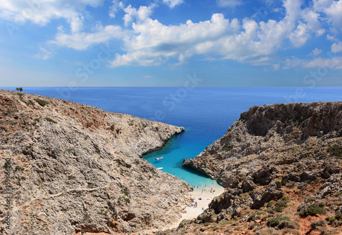 Seitan beach on Crete island- Greece