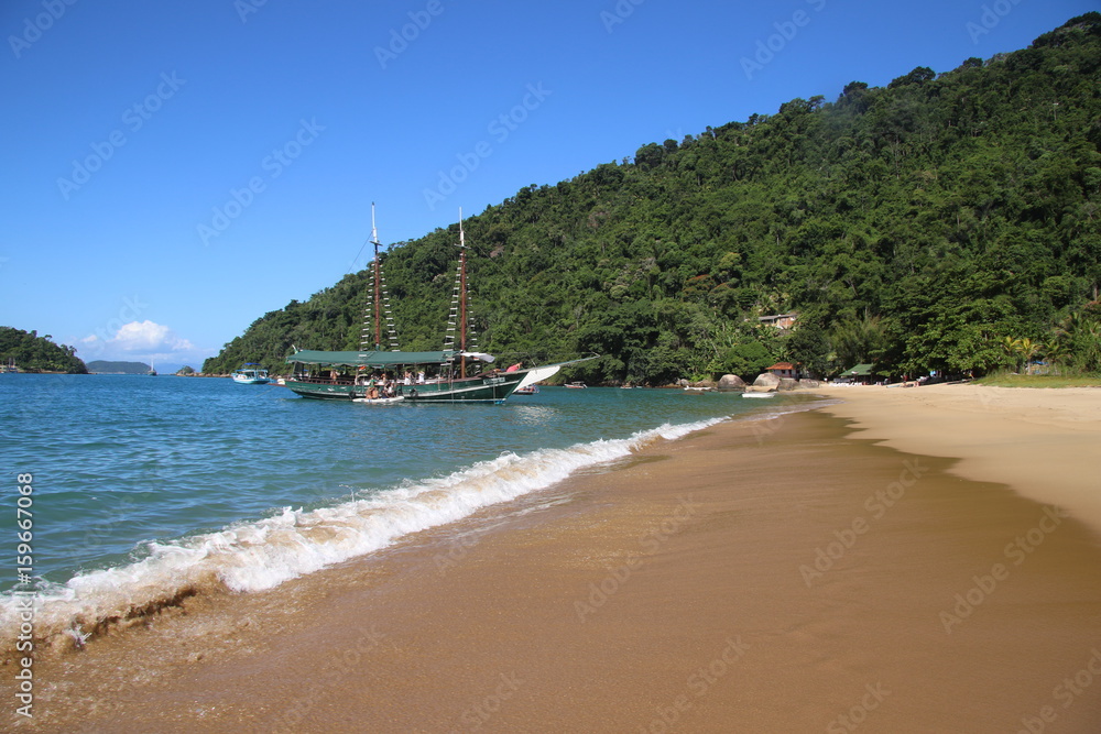 Fototapeta premium Brésil 2017 - Paraty - Praia VERMELHA