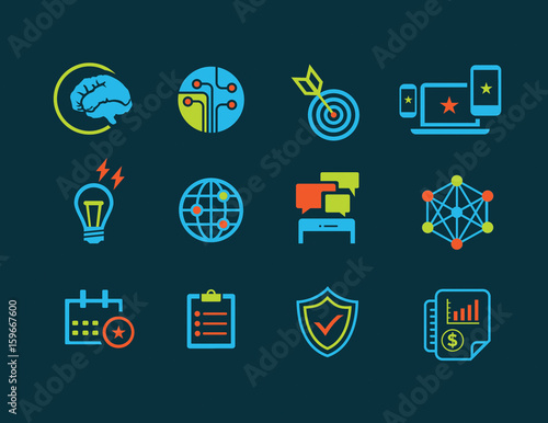 Internet of Things icon sets