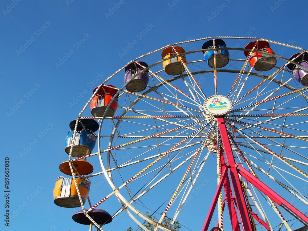 Blue sky fair wheel