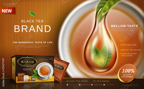 black tea ad