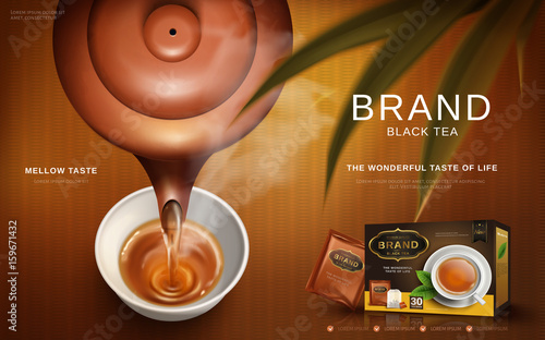 black tea ad