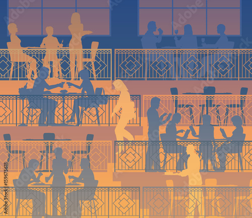 Dining terraces