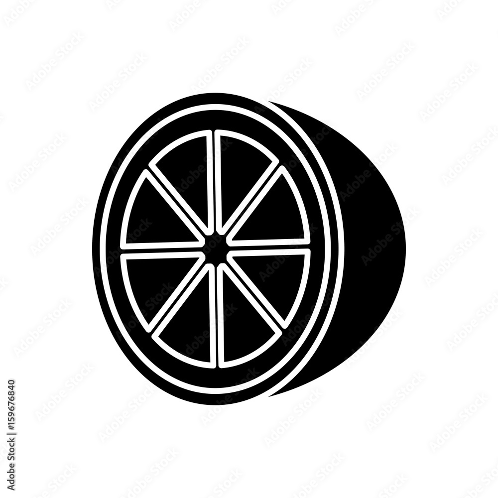 lemon fruit icon over white background vector illustration lemon fruit icon over white background vector illustration