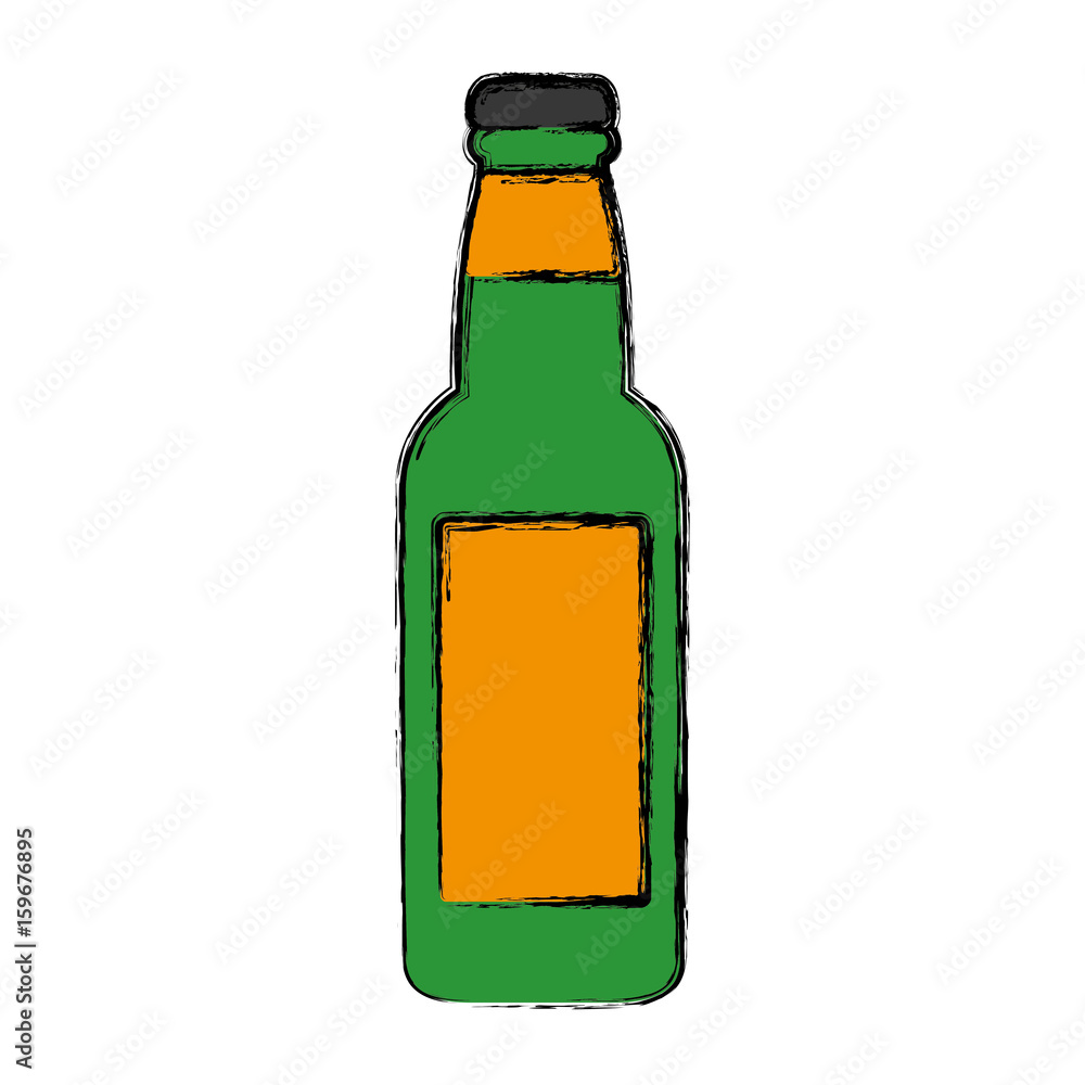 beer bottle icon over white background colorful design vector illustration beer bottle icon over white background colorful design vector illustration