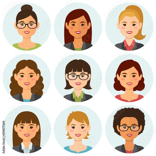 Business people avatars