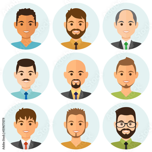 Business people avatars