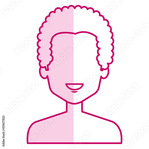 young man shirtless avatar character vector illustration design
