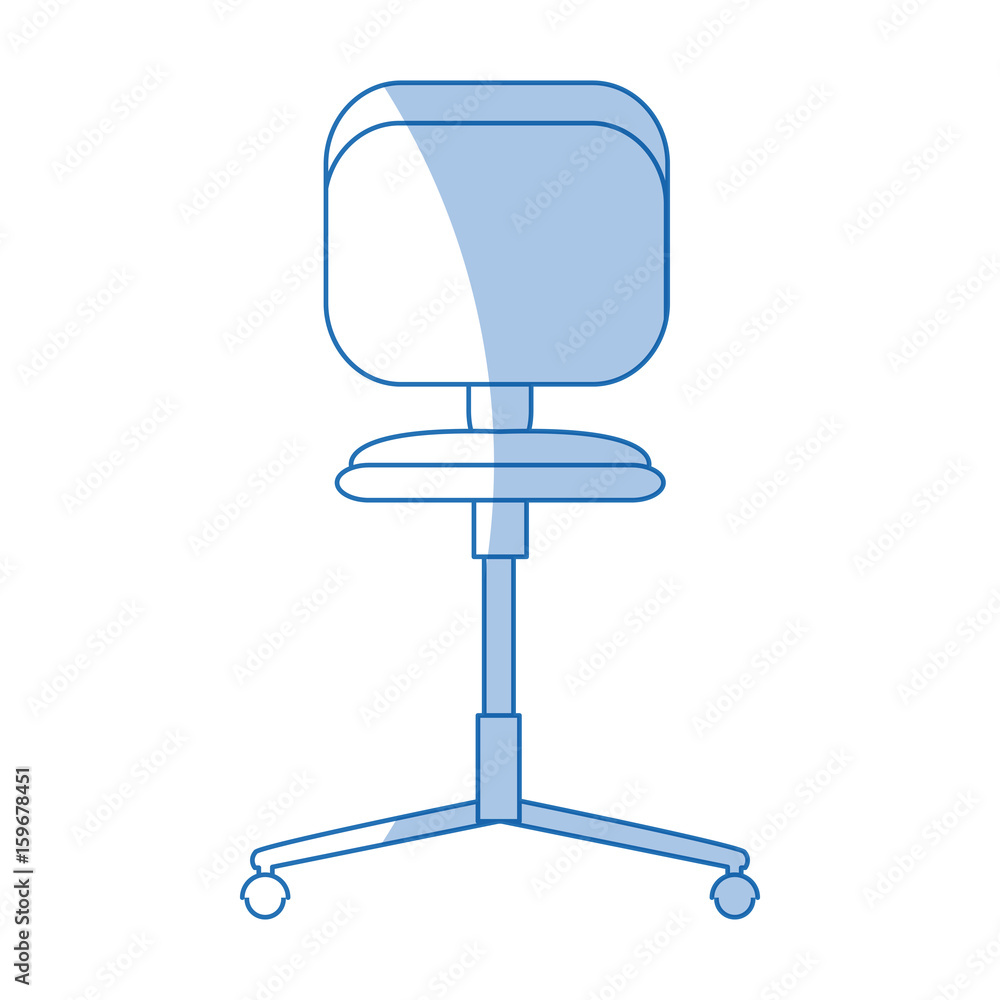 office chair wheel seat comfortable icon vector illustration office chair wheel seat comfortable icon vector illustration