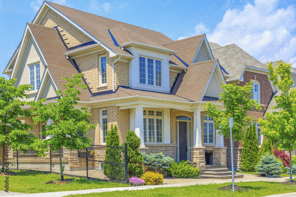 Custom built luxury house in the suburbs of Toronto, Canada. Custom built luxury house in the suburbs of Toronto, Canada.
