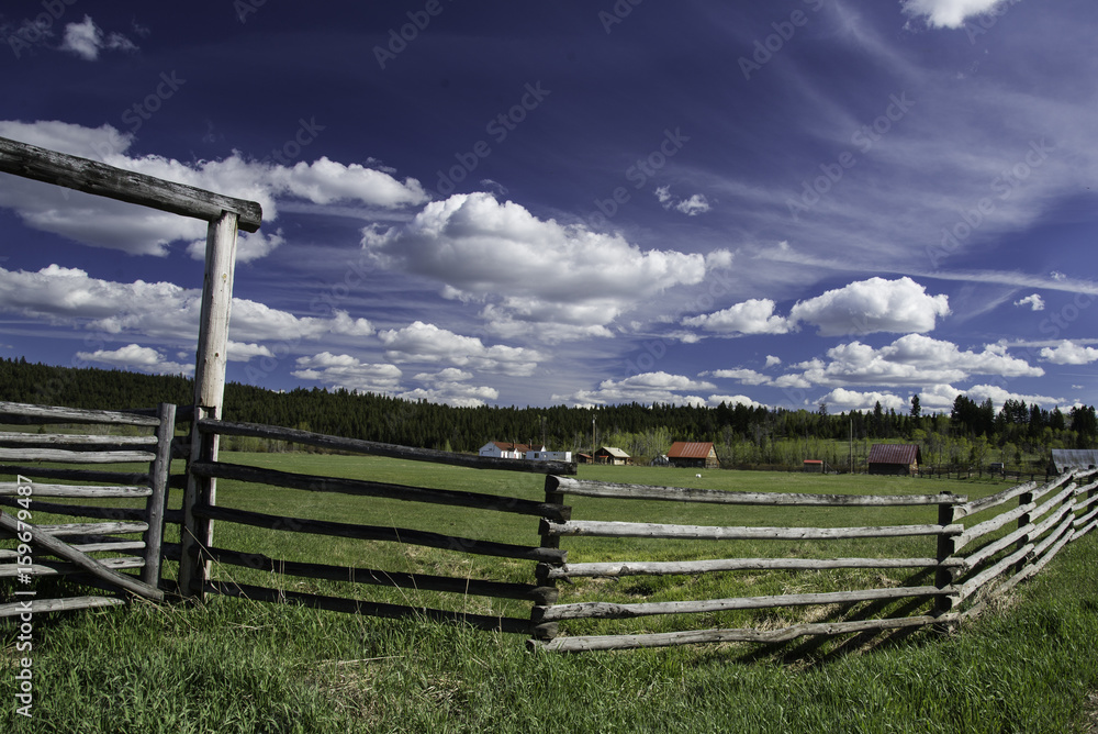 Pole Gate and Fence Pole Gate and Fence