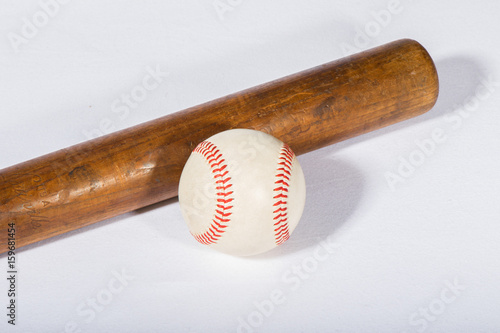 Baseball and bat