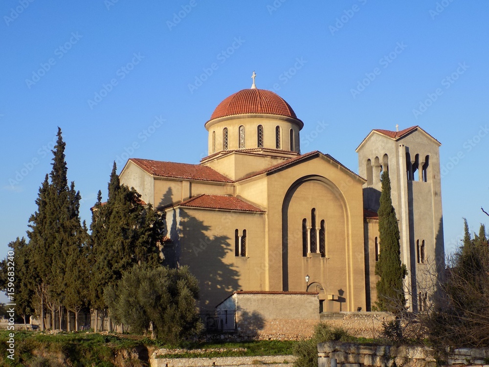 an orthodox church in athens