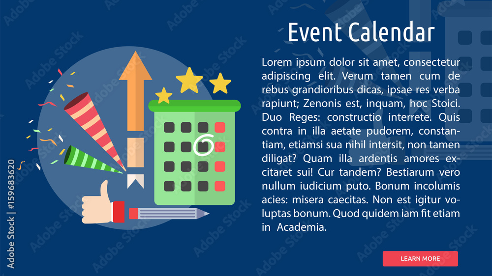Event Calendar Conceptual Design