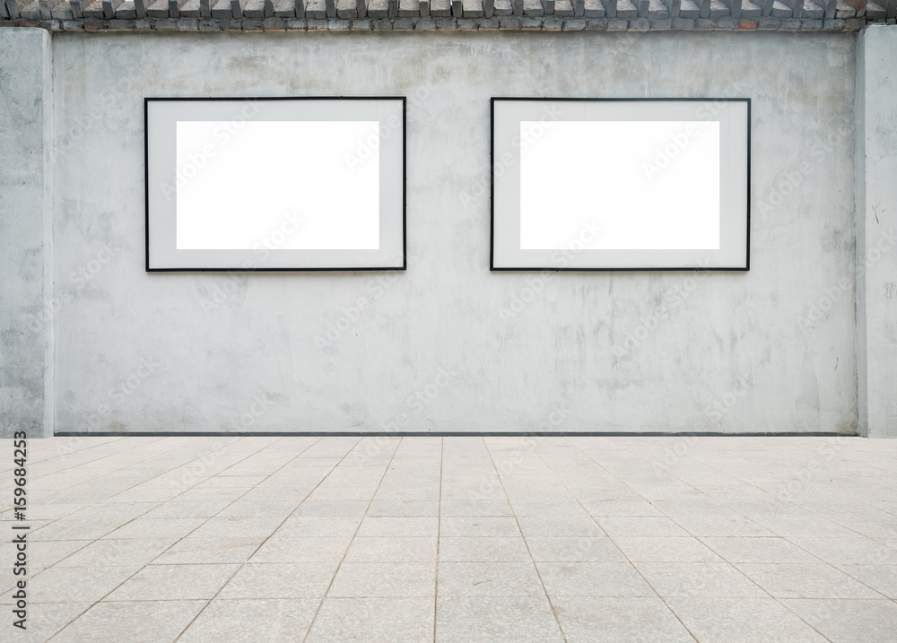 blank frame on the wall blank frame on the wall
