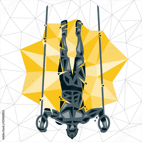 Geometric Crossfit concept