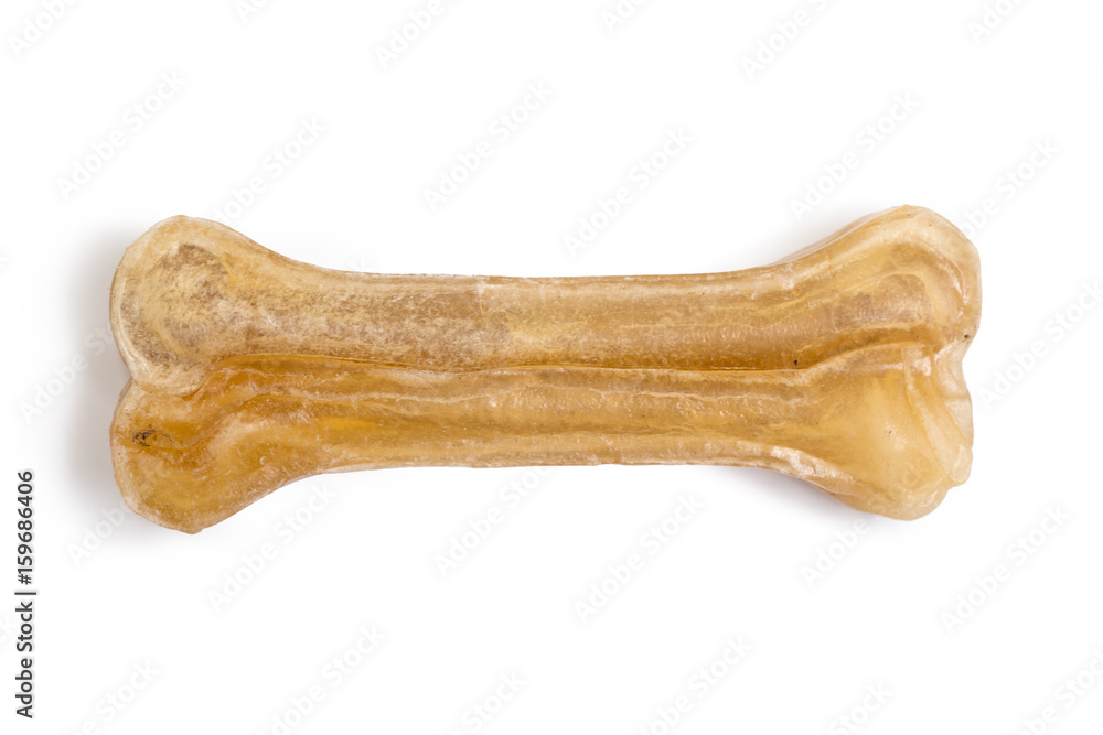 dog chew bones isolated on white background dog chew bones isolated on white background