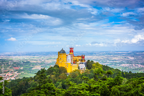Pena National Palace in Sintra, Portugal