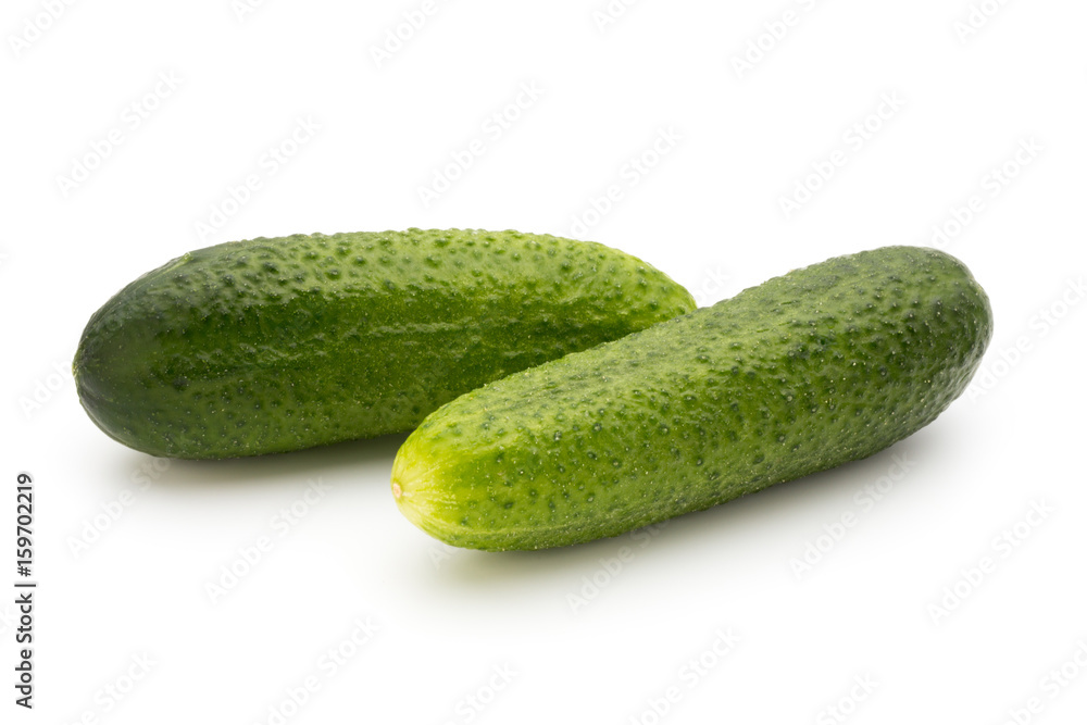 Eco cucumber on white background. Fresh vegetables. Eco cucumber on white background. Fresh vegetables.