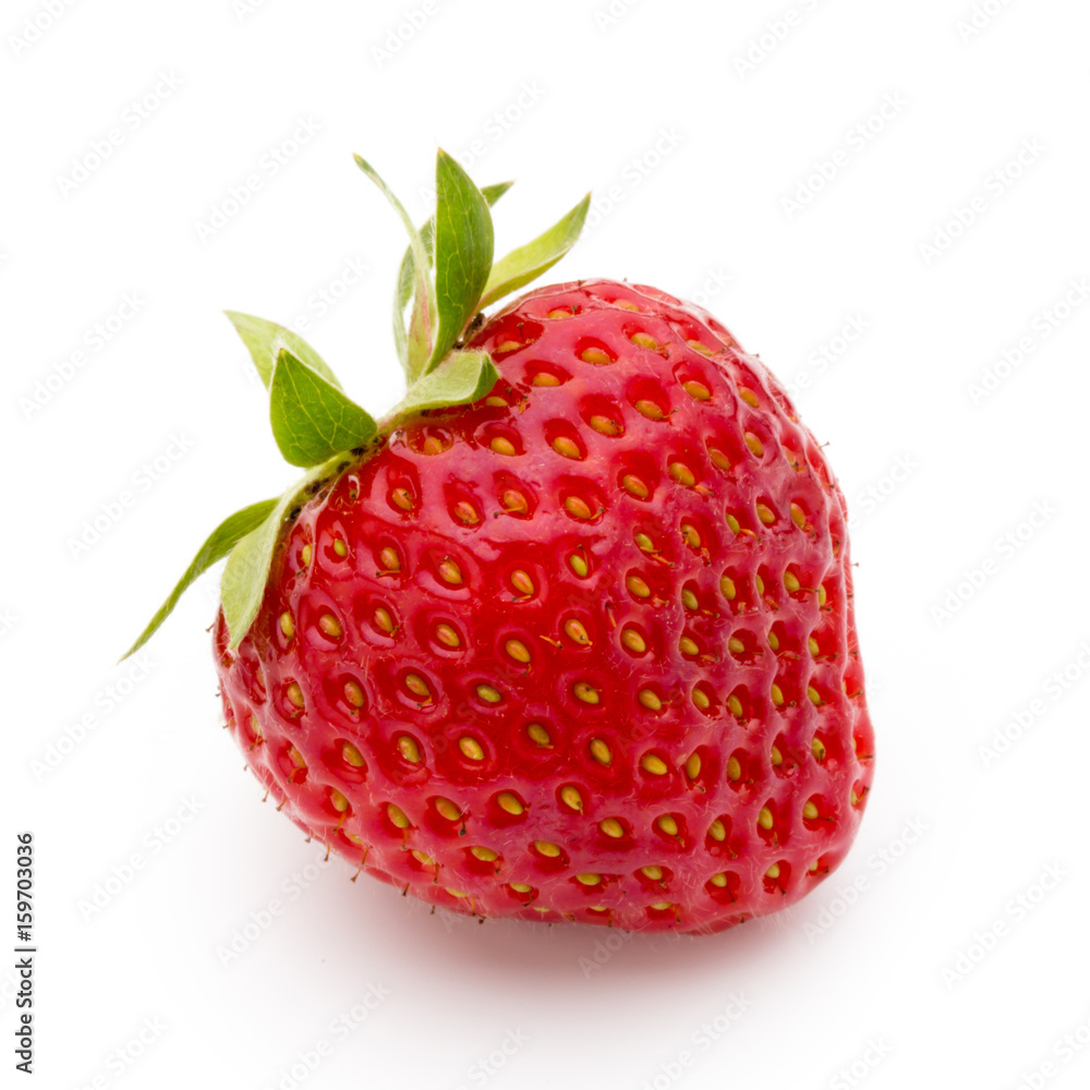 Strawberry isolated on white background. Fresh berry. Strawberry isolated on white background. Fresh berry.