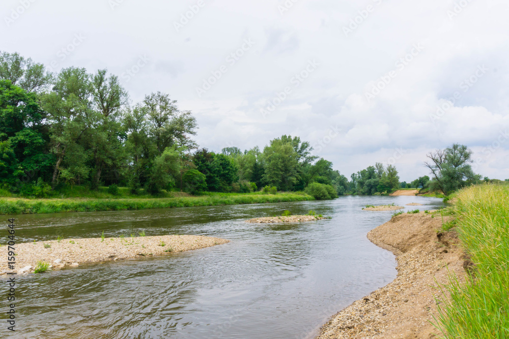 Obraz premium Regnitz bei Pettstadt
