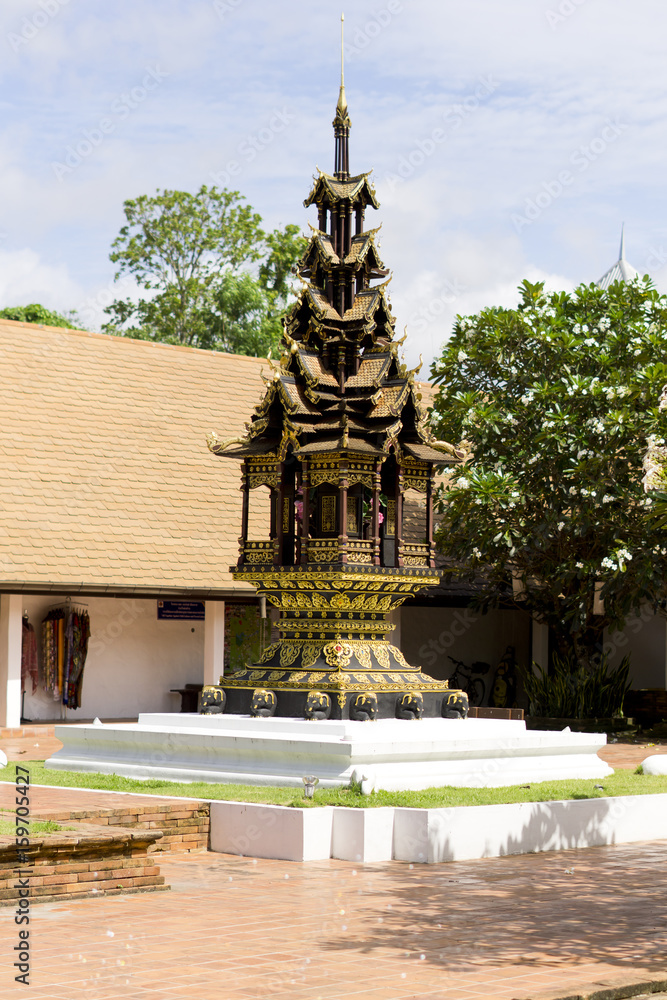 Fototapeta premium Schläfe in Thailand / Asien