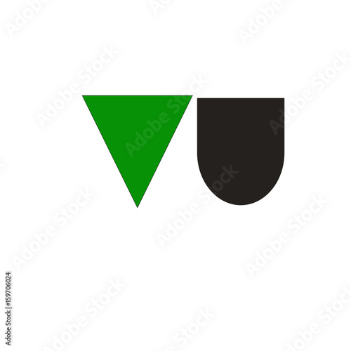 Free Download TRIANGLE INNITIALS V DESIGN - GFXLoad