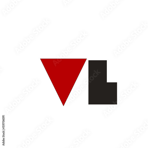 Free Download TRIANGLE INNITIALS V DESIGN - GFXLoad