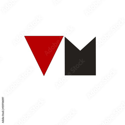 Free Download TRIANGLE INNITIALS V DESIGN - GFXLoad