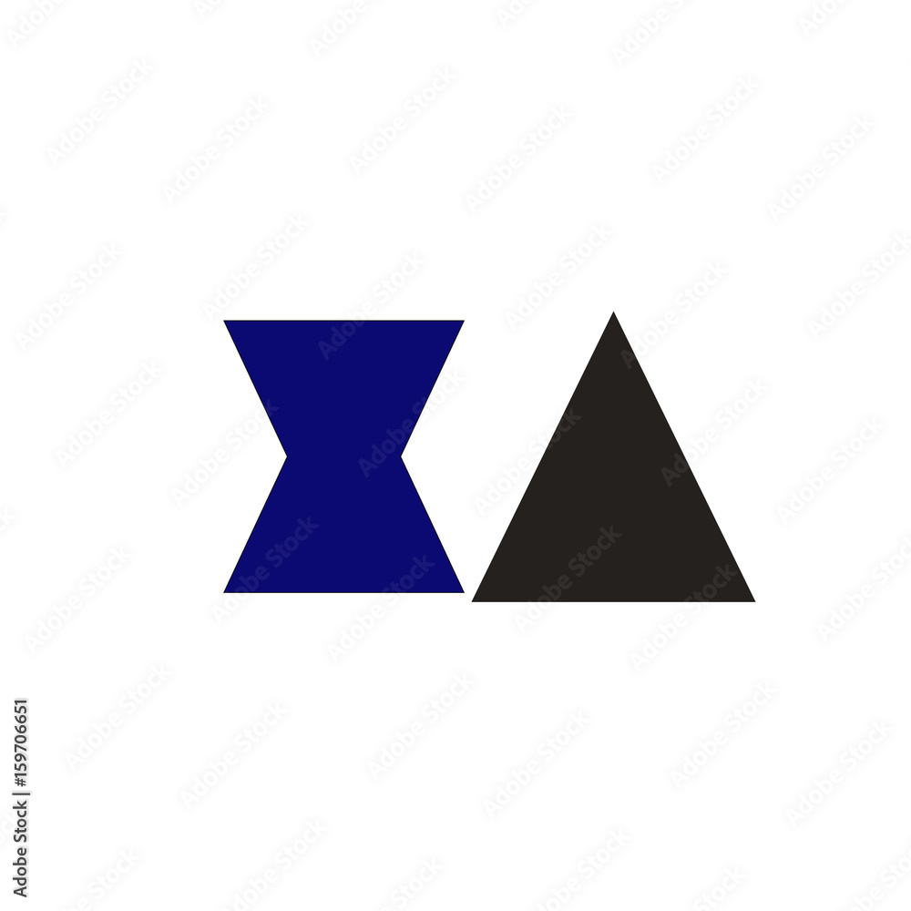 TRIANGLE INNITIALS X DESIGN TRIANGLE INNITIALS X DESIGN