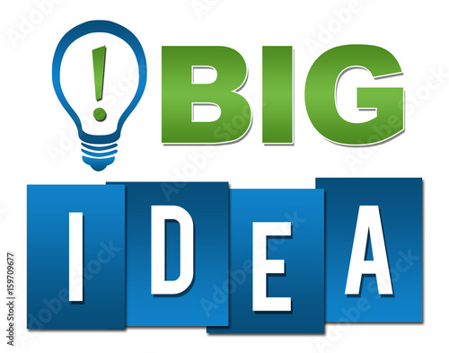 Big Idea Professional Green Blue With Symbol 