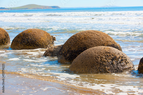 Round stones of Moeraki