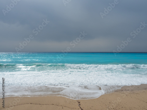 The sea of the Ionian islands