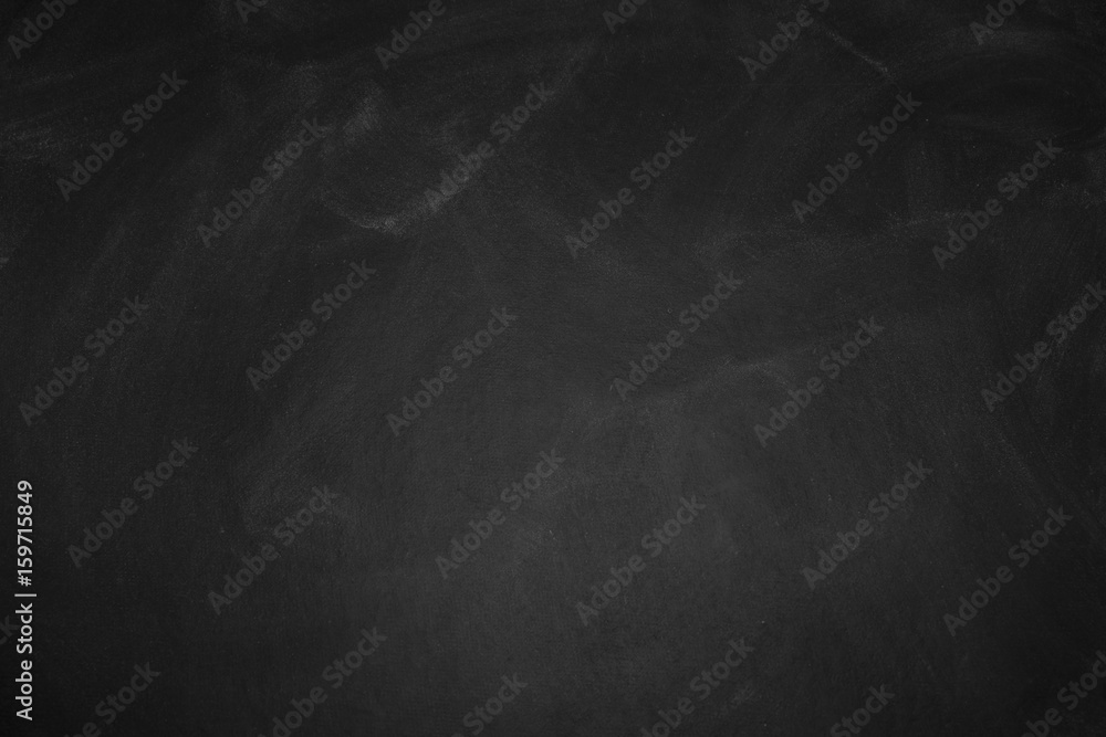 Chalk rubbed out on blackboard Chalk rubbed out on blackboard