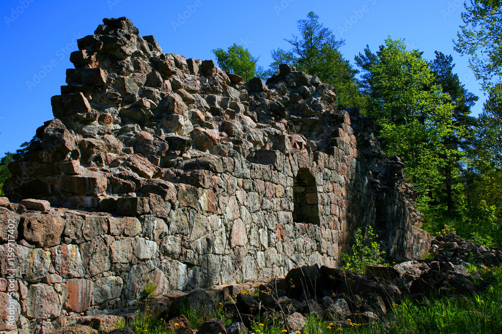 old ruins in Loviisa - Finnland