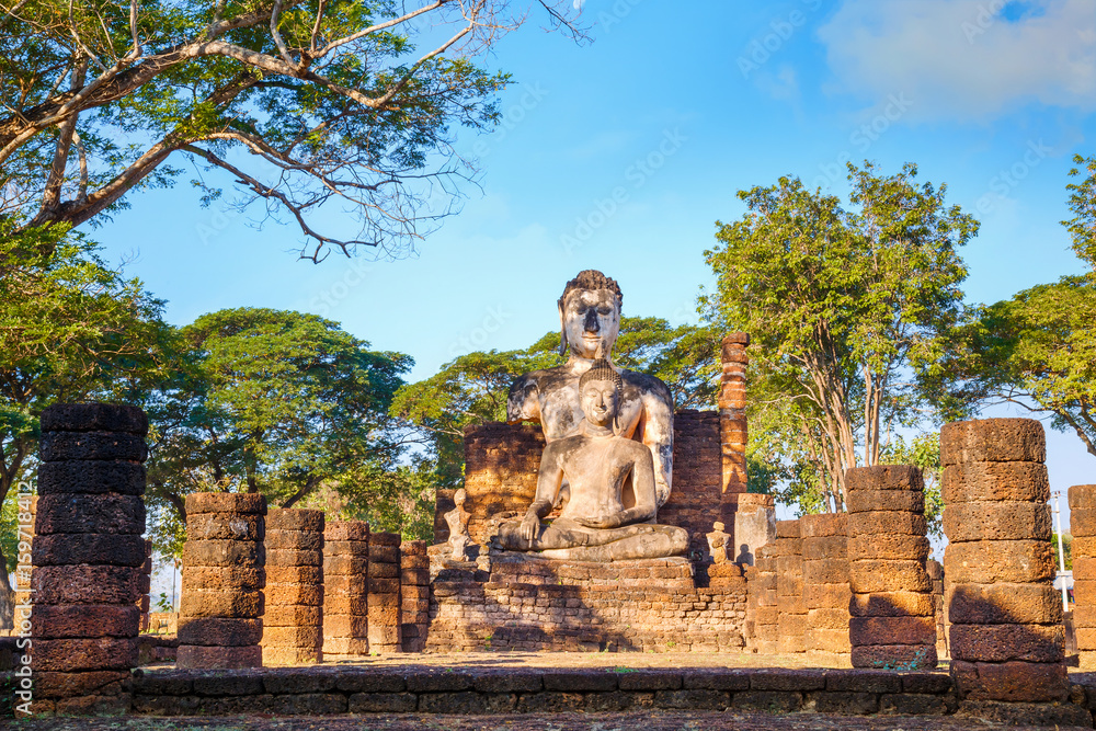 Wat Phra Si Rattana Mahathat - Chaliang at  Si Satchanalai Historical Park, a UNESCO World Heritage Site in Thailand