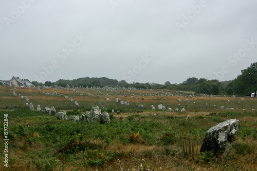 Carnac megaliths, france