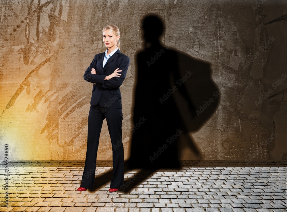 Obraz premium Woman superhero.