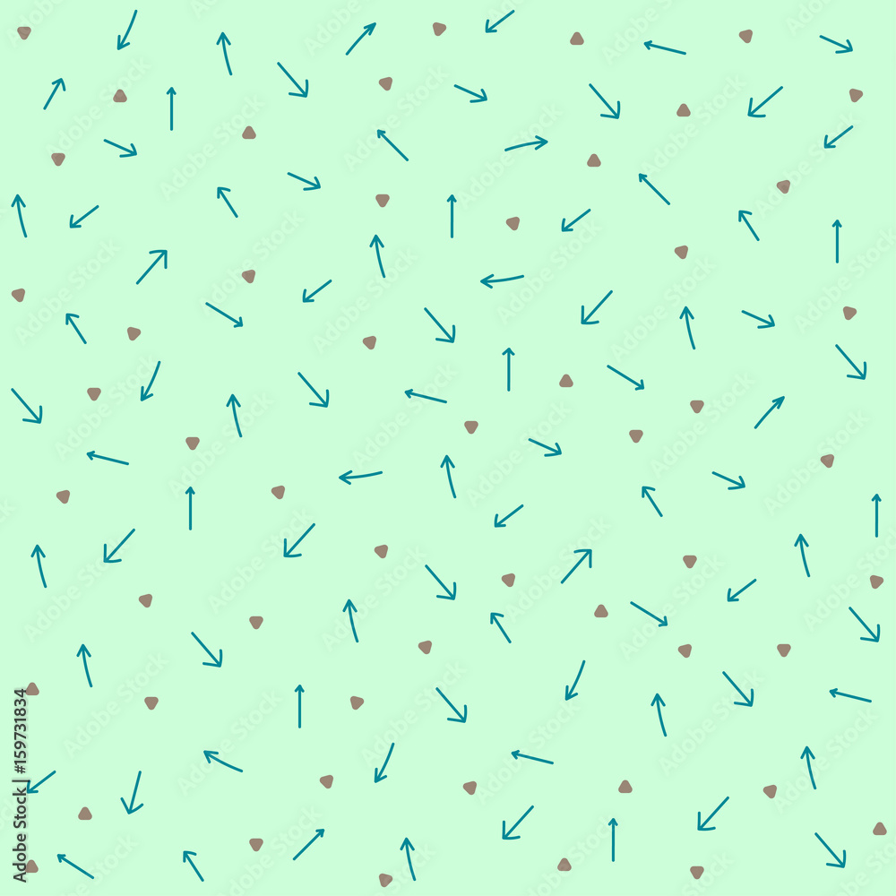 Cute little arrows seamless pattern Cute little arrows seamless pattern