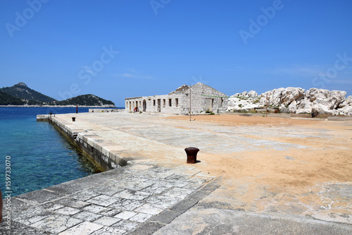 Clear sea in the marine of the island