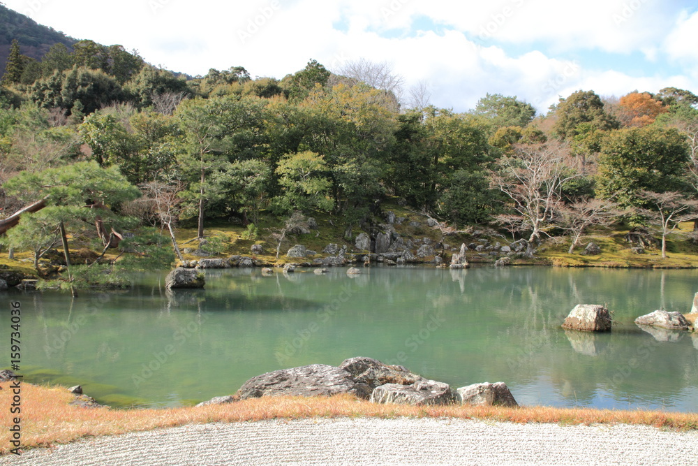 Fototapeta premium 天龍寺 曹源池庭園