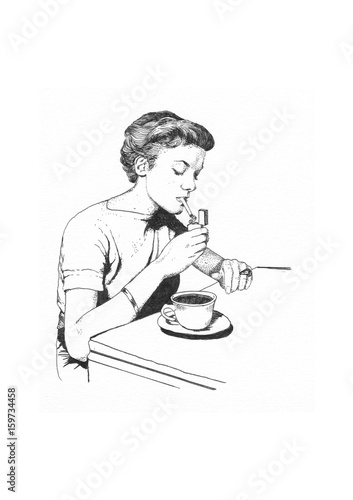 Coffee and cigarettes