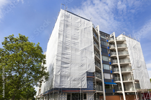 Apartment building renovation