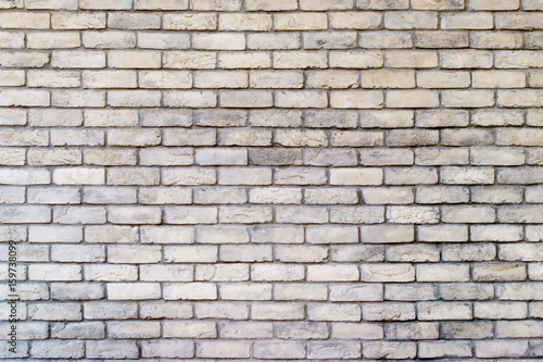 gray brick wall, Background of brick wall texture.
