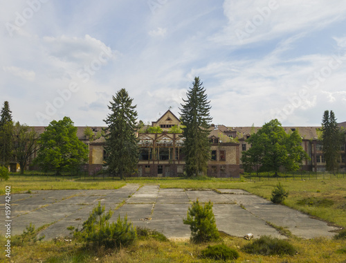 Wallpaper Mural Abandoned hospital and sanatorium Beelitz Heilstatten near Berlin, Germany Torontodigital.ca