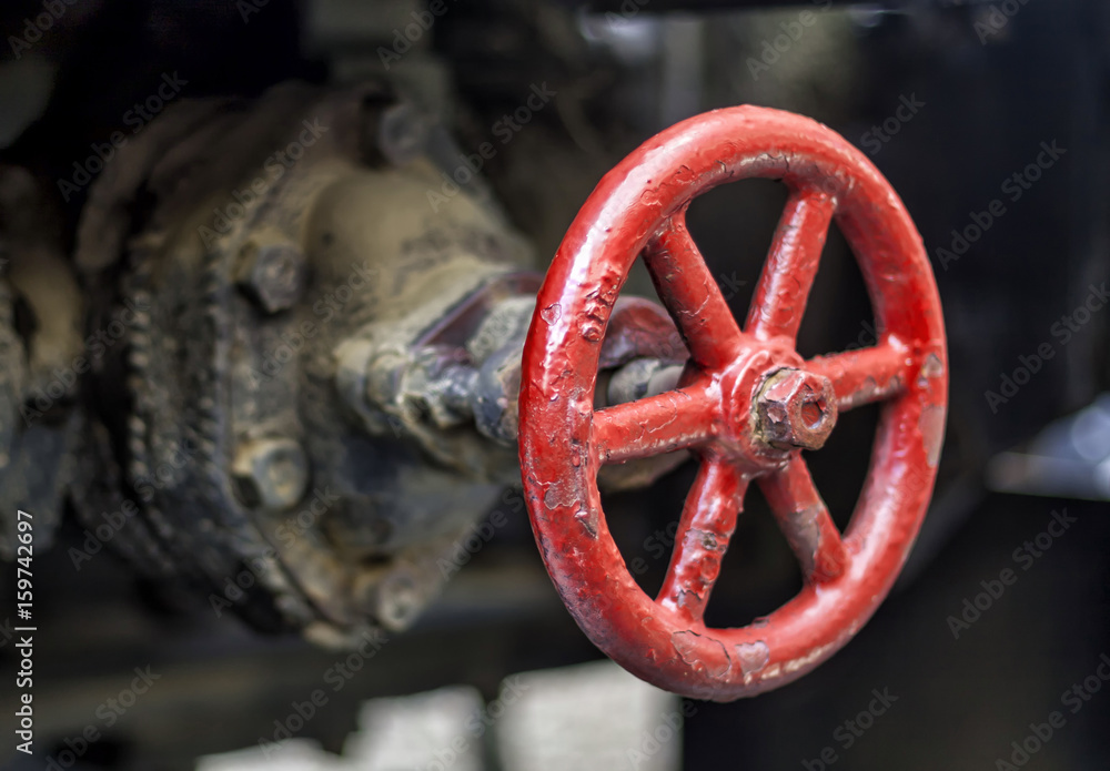 Industrial valve wheel