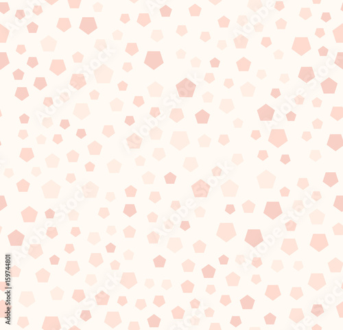 Wallpaper Mural Rose pentagon pattern. Seamless vector Torontodigital.ca