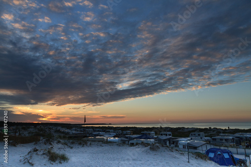 Sonnenuntergang am Strand bei Prerow