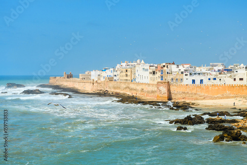 views to maritime town of essaouira, morocco © jon_chica
