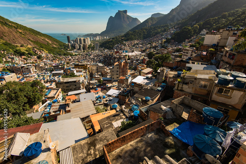 Rocinha is the Largest Favela in Brazil and Has Over 70,000 Inhabitants and is Located in Rio de Janeiro City photo